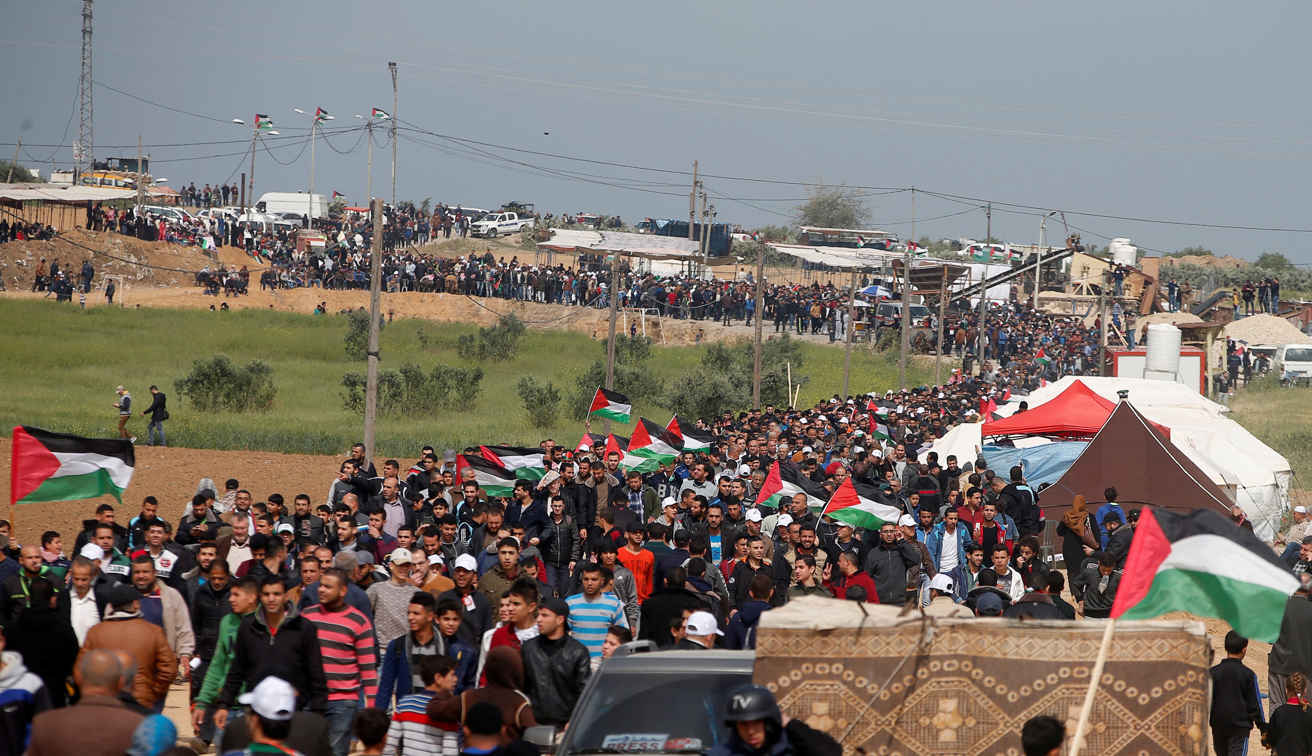 فلسطينيون، كما الزيتون.. مقتل 15 وإصابة 1200 ضحية لم يمنع الفلسطينيين من حلم العودة