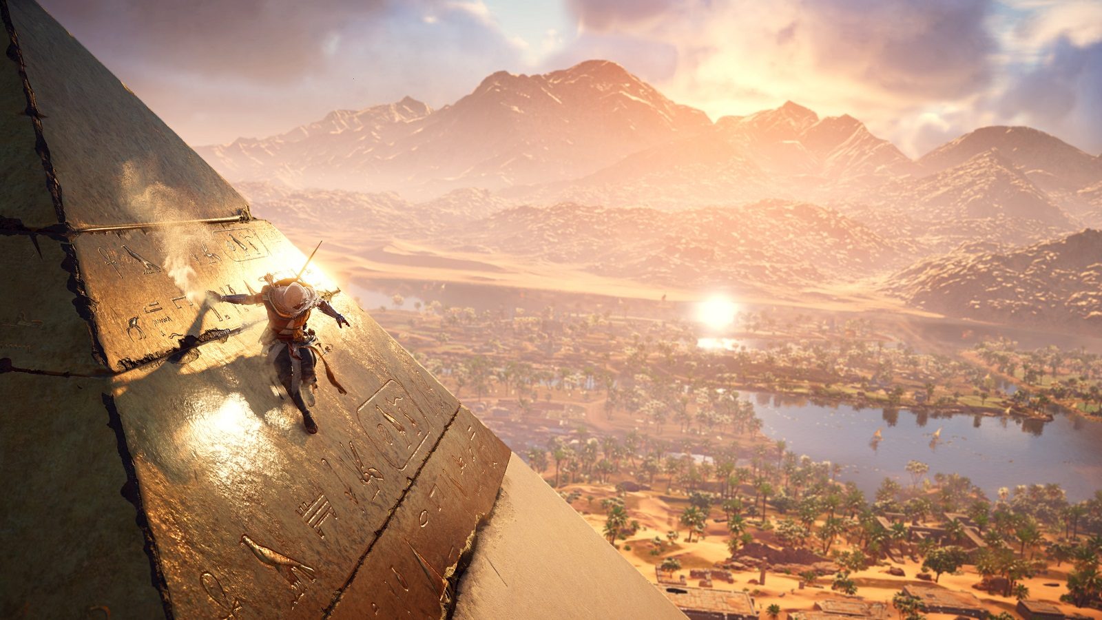سِرْ في شوارع مصر القديمة وامتطِ جواداً عند الأهرامات.. تجربة Assassin’s Creed لا تعوّض!