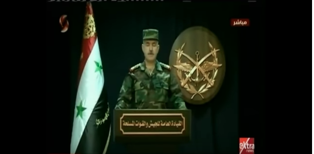 بلباس عسكري ولهجة شديدة.. دمشق تعلن رسمياً الخسائر المادية والبشرية التي تعرضت لها إثر الضربة العسكرية