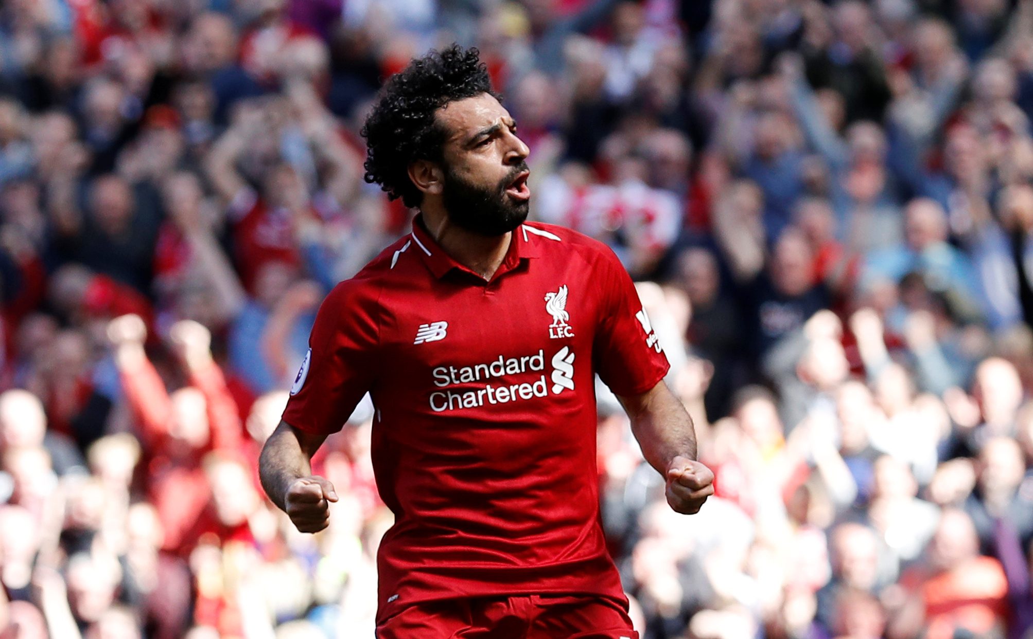 محمد صلاح يتجاوز إنجاز رياض محرز ويدخل تاريخ العرب وإفريقيا في الدوري الإنكليزي