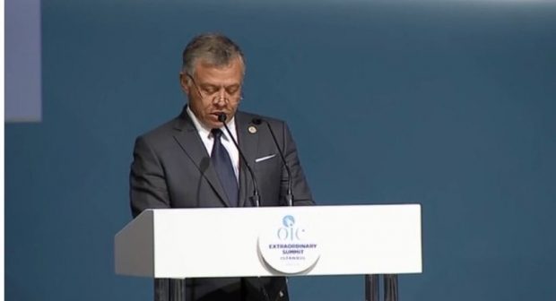 ملك الأردن: القدس توأم عمّان.. ونقل سفارة أميركا يعمق اليأس الذي يؤدي إلى العنف  