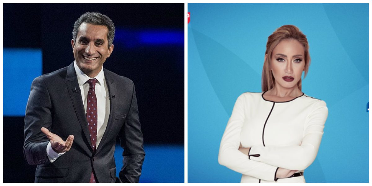 ريهام سعيد تتهم باسم يوسف بوقف برنامجها: هو السبب في منع عرض “صبايا الخير”