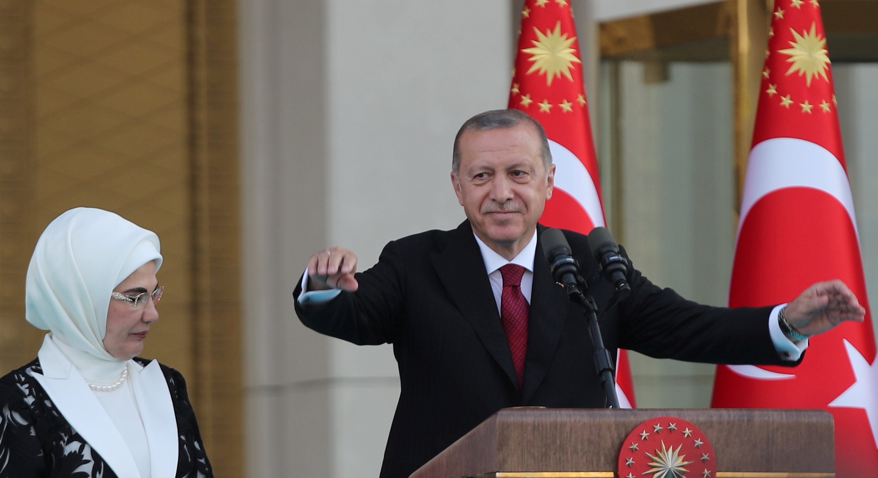 حفل تنصيب أردوغان