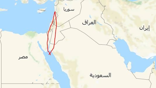 خريطة البحر الأحمر