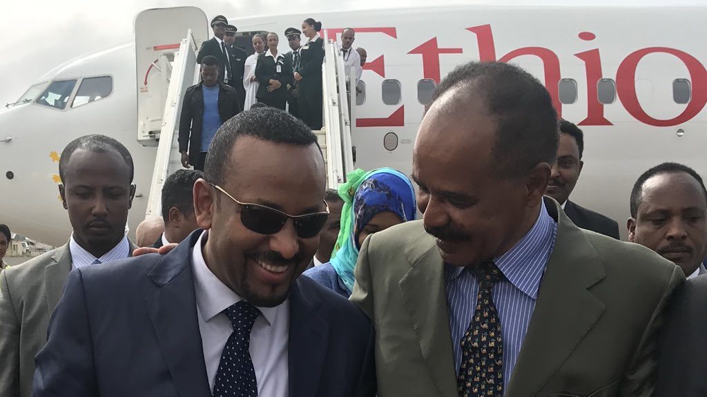 لأول مرة منذ 20 عاماً.. الاتصالات بين إثيوبيا وإريتريا تعود ولقاء نوعي بين زعيمي البلدين،لكن ما سبب الخلاف بينهما؟ 