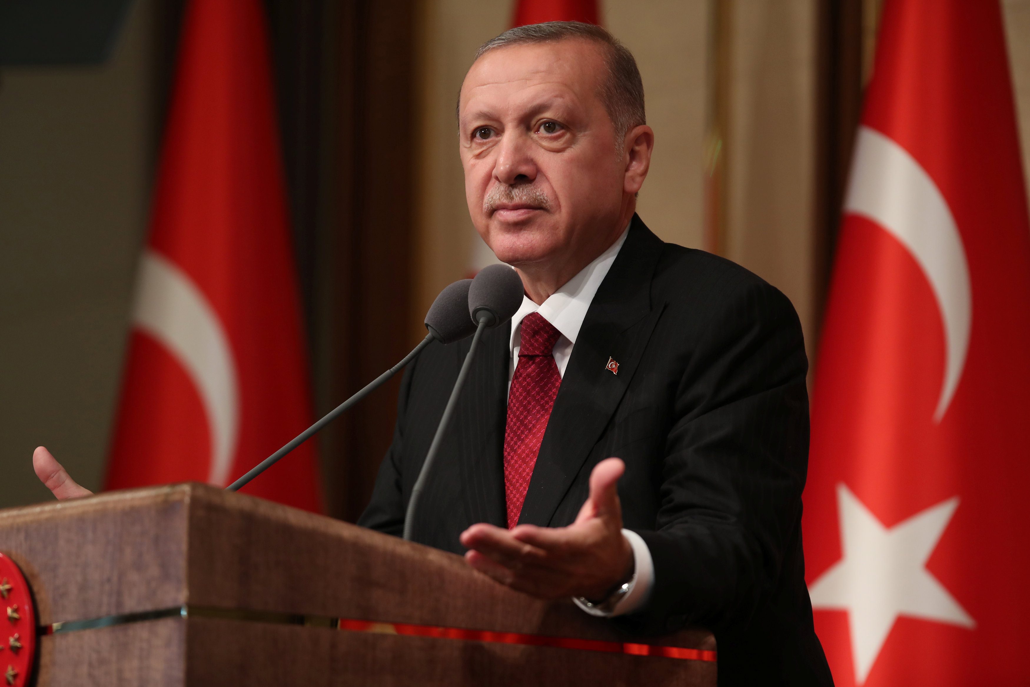أردوغان يدعو الأتراك لـ«الكفاح الوطني» في مواجهة الحرب الاقتصادية ضد بلده: حوِّلوا عملاتكم الأجنبية لدعم الليرة