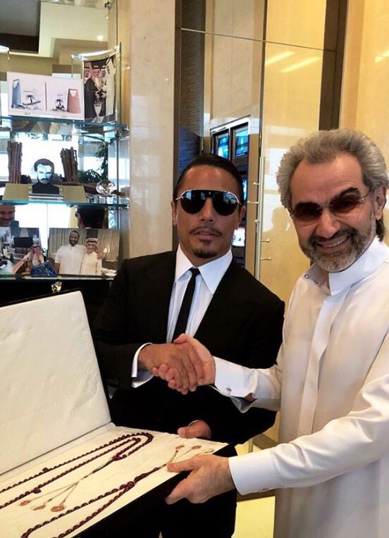 حبيب الملح يسافر بطائرته الخاصة للقاء الوليد بن طلال..ما هي الهدية الفخمة التي قدمها للملياردير السعودي وعلى ماذا اتفقا؟
