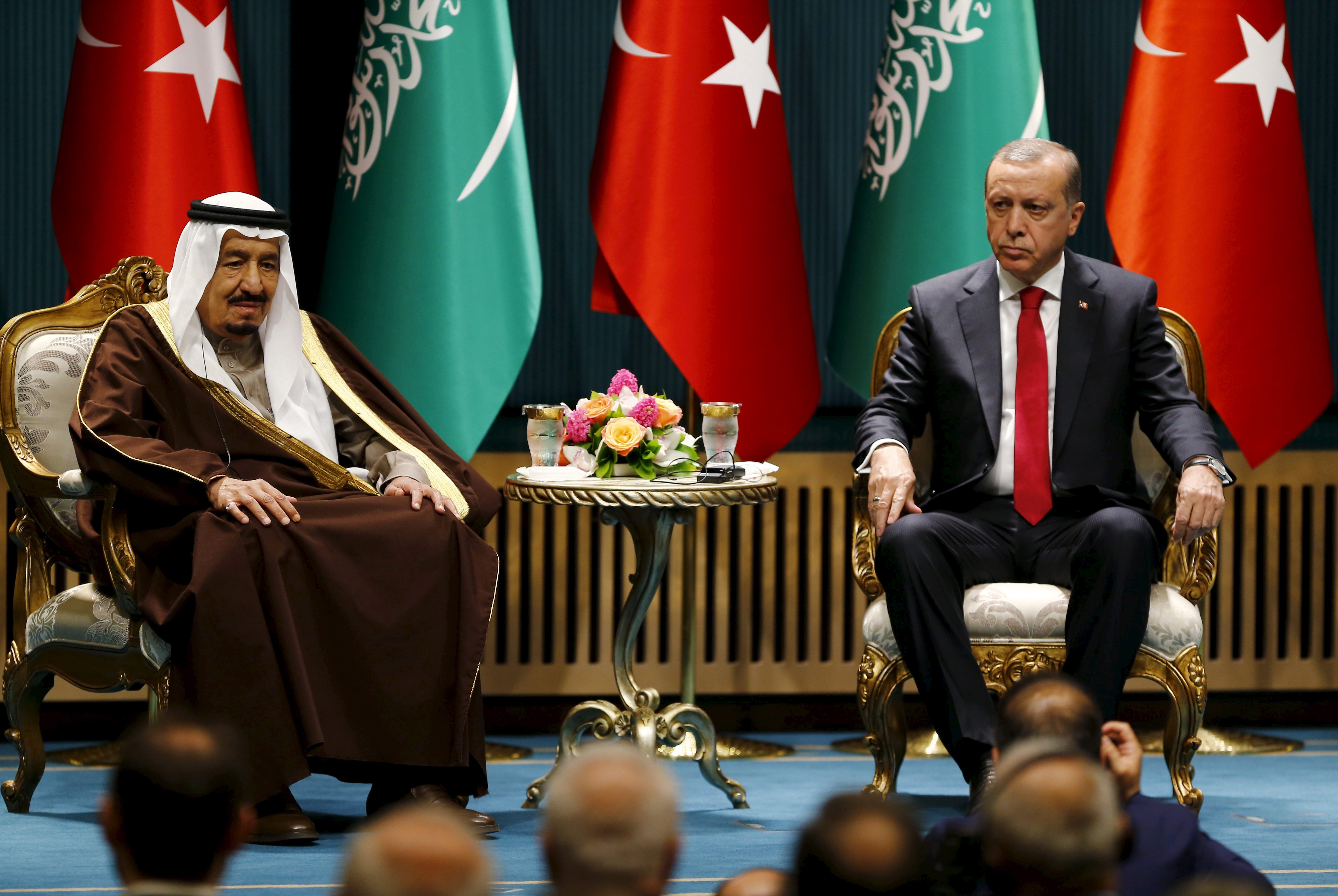 قضية اختفاء جمال خاشقجي الملك سلمان وأردوغان