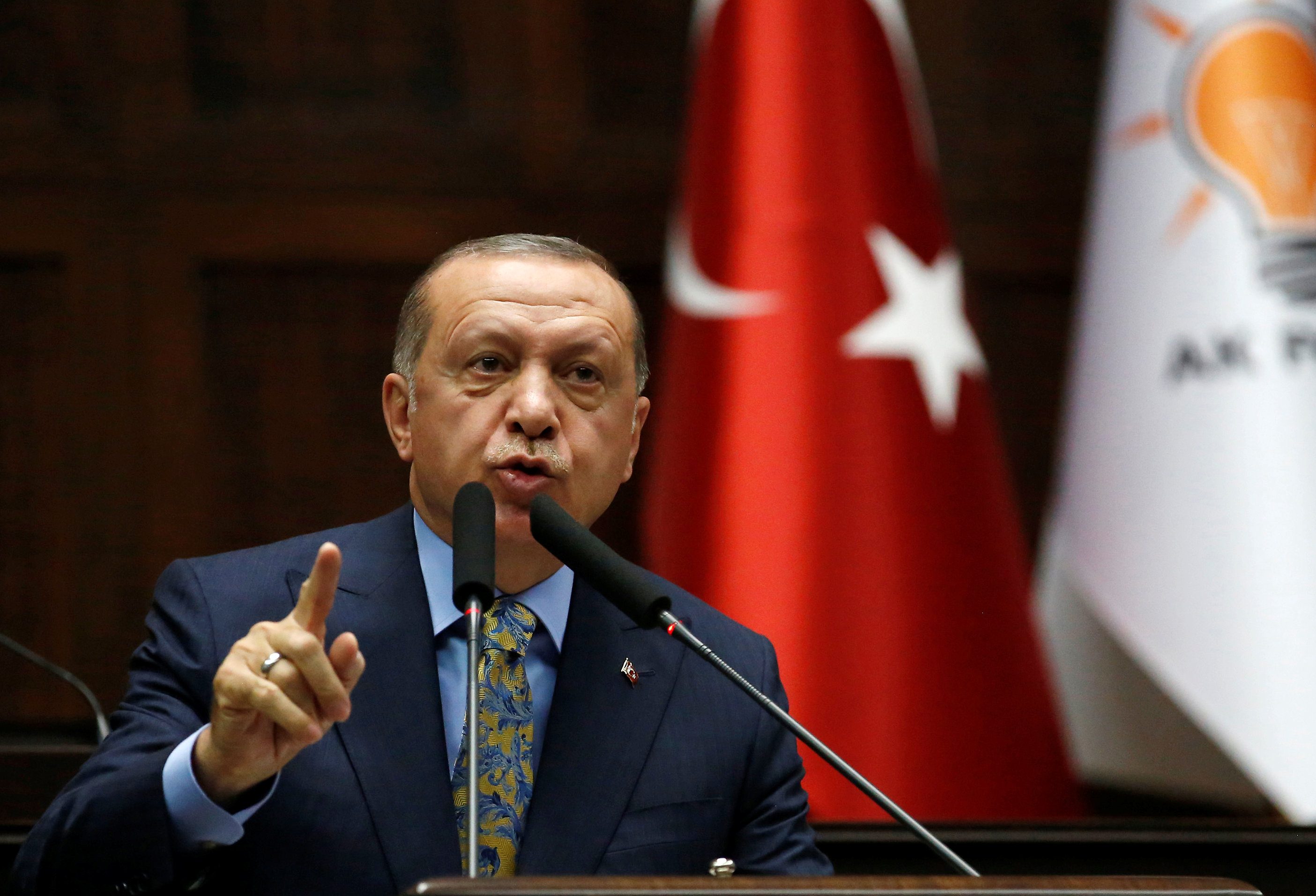 الرئيس التركي رجب طيب أردوغان