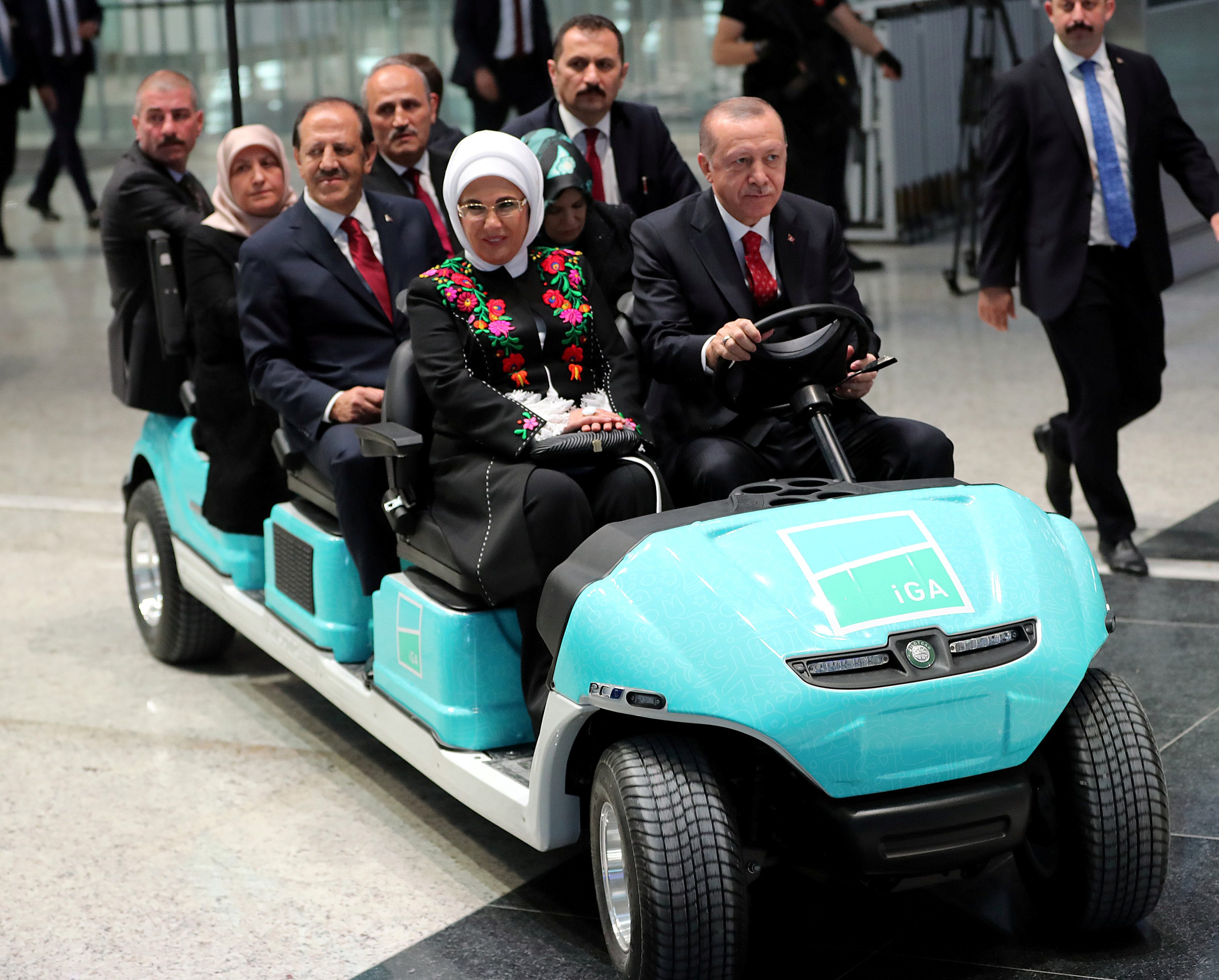 رجب طيب أردوغان مطار إسطنبول الجديد