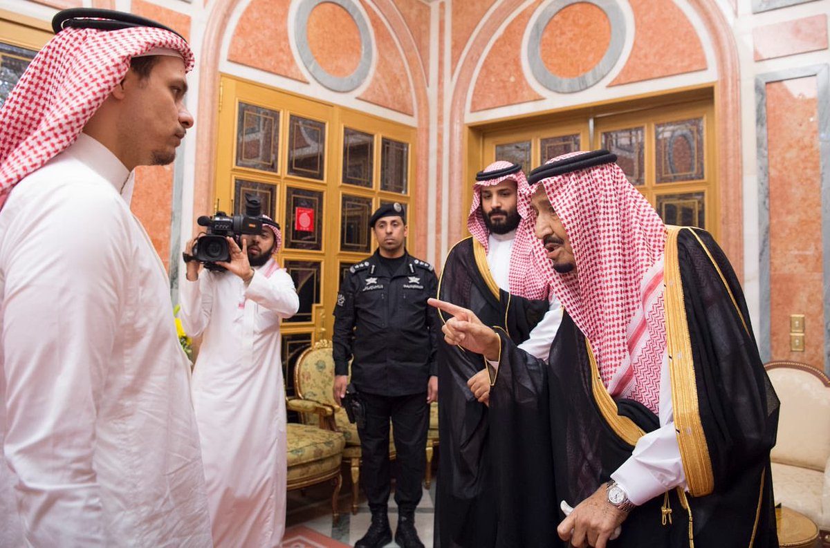 جمال خاشقجي العاهل السعودي