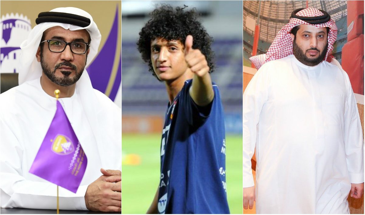 تركي آل الشيخ وعموري وراشد بن مبارك الهاجري