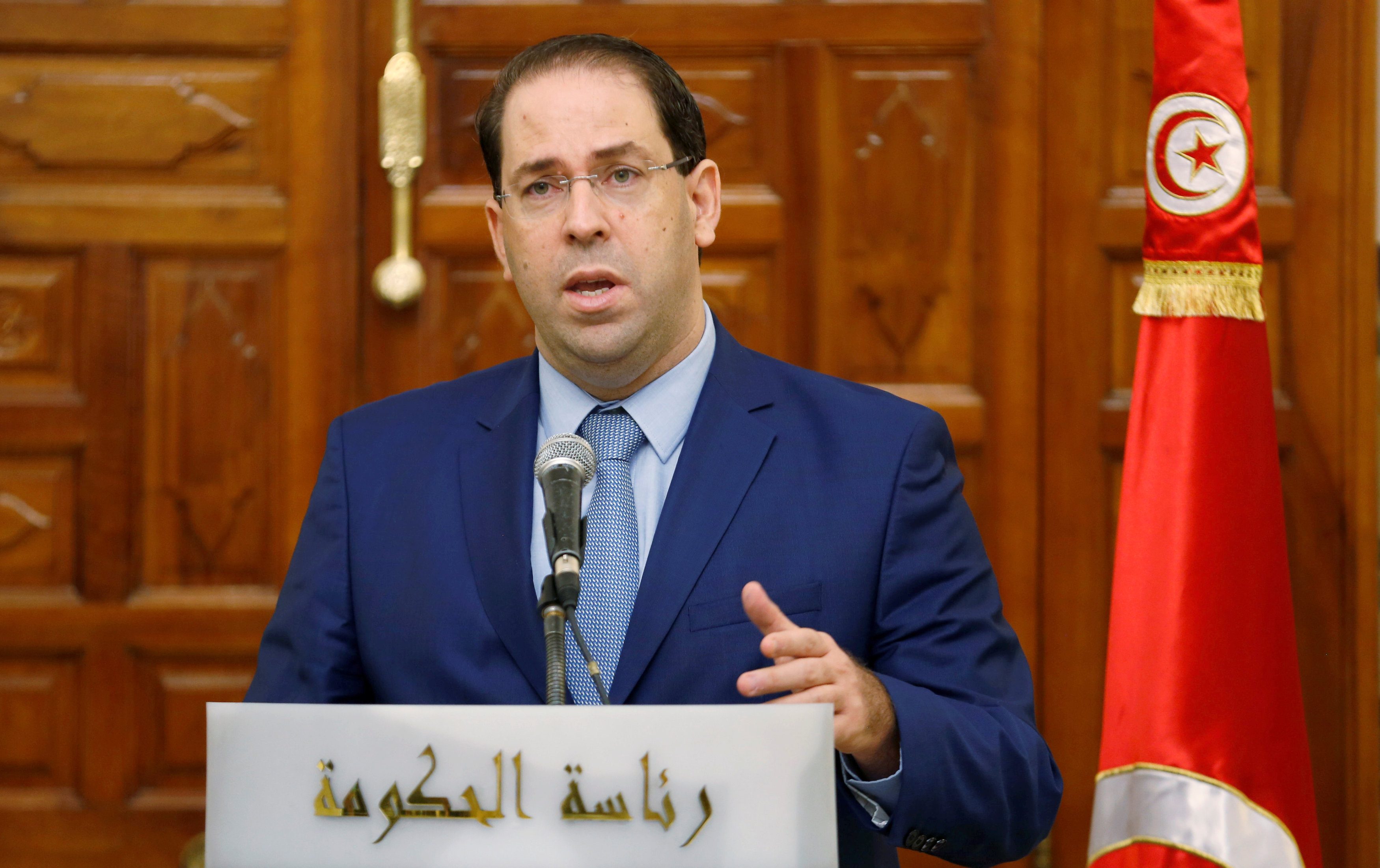 صادق البرلمان التونسي على تشكيلة حكومة الشاهد رغم مقاطعة نداء تونس ومعارضة السبسي بدعم حزب النهضة