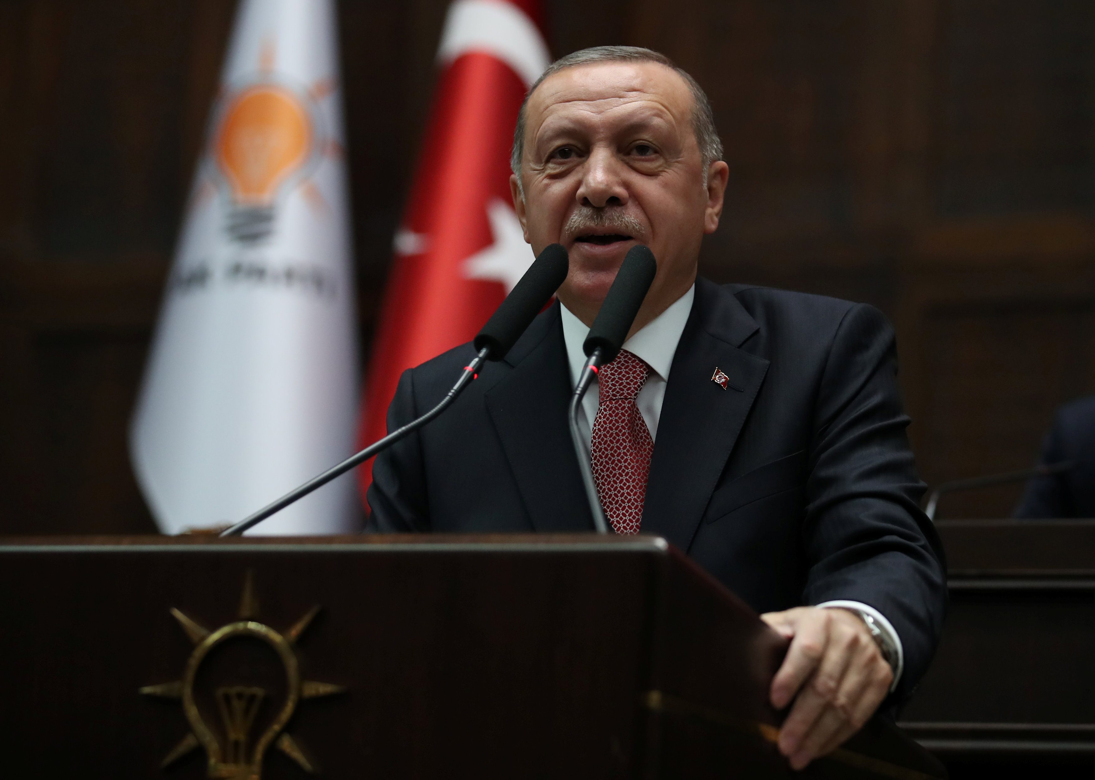 الرئيس التركي رجب طيب أردوغان