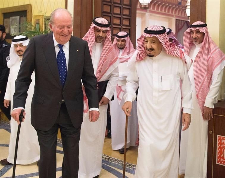العلاقة بين آل سعود والأسرة المالكة الإسبانية