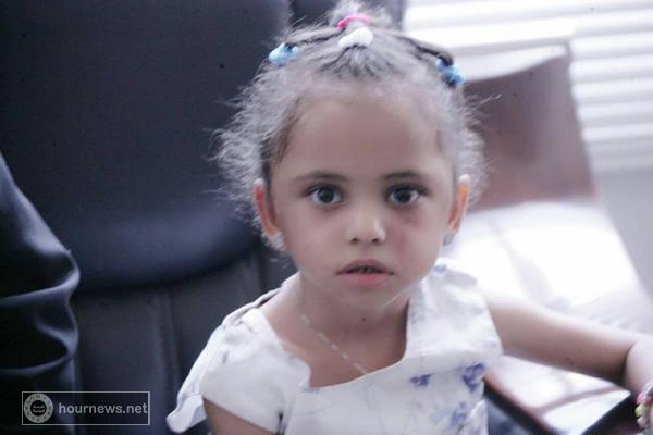 الطفلة بثينة سافرت للرياض في طائرة خاصة للعلاج