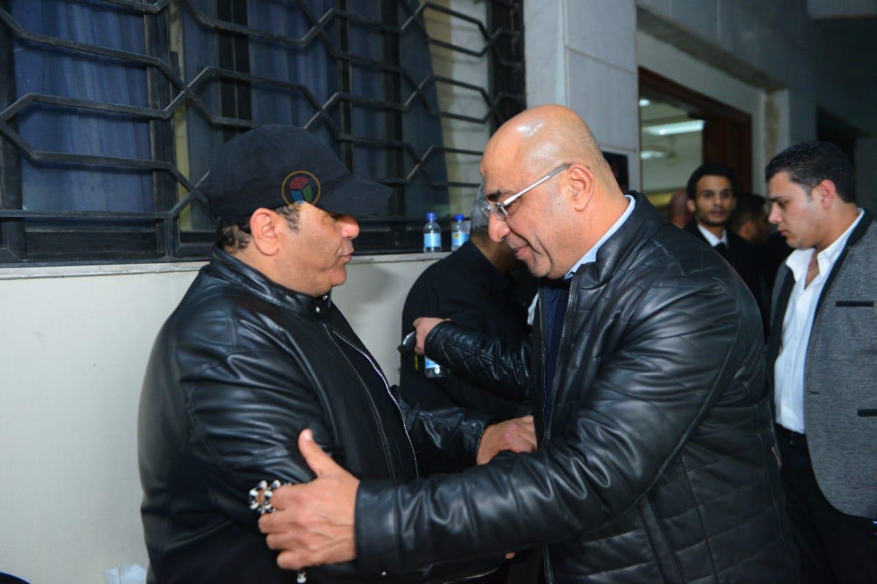 عزاء شقيق محمد فؤاد