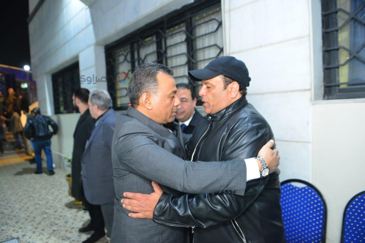 عزاء شقيق محمد فؤاد