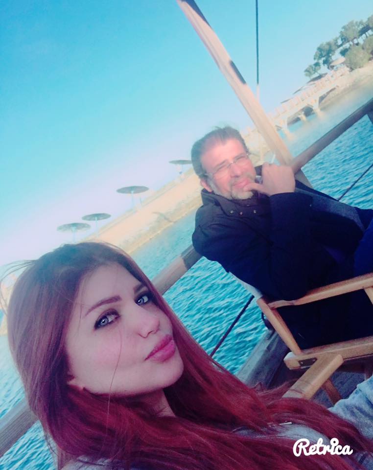 تسريب صورة ياسمين الخطيب بين أحضان خالد يوسف