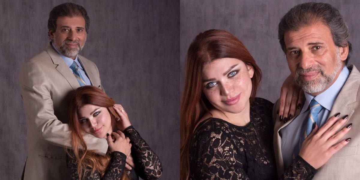 تسريب صورة ياسمين الخطيب بين أحضان خالد يوسف