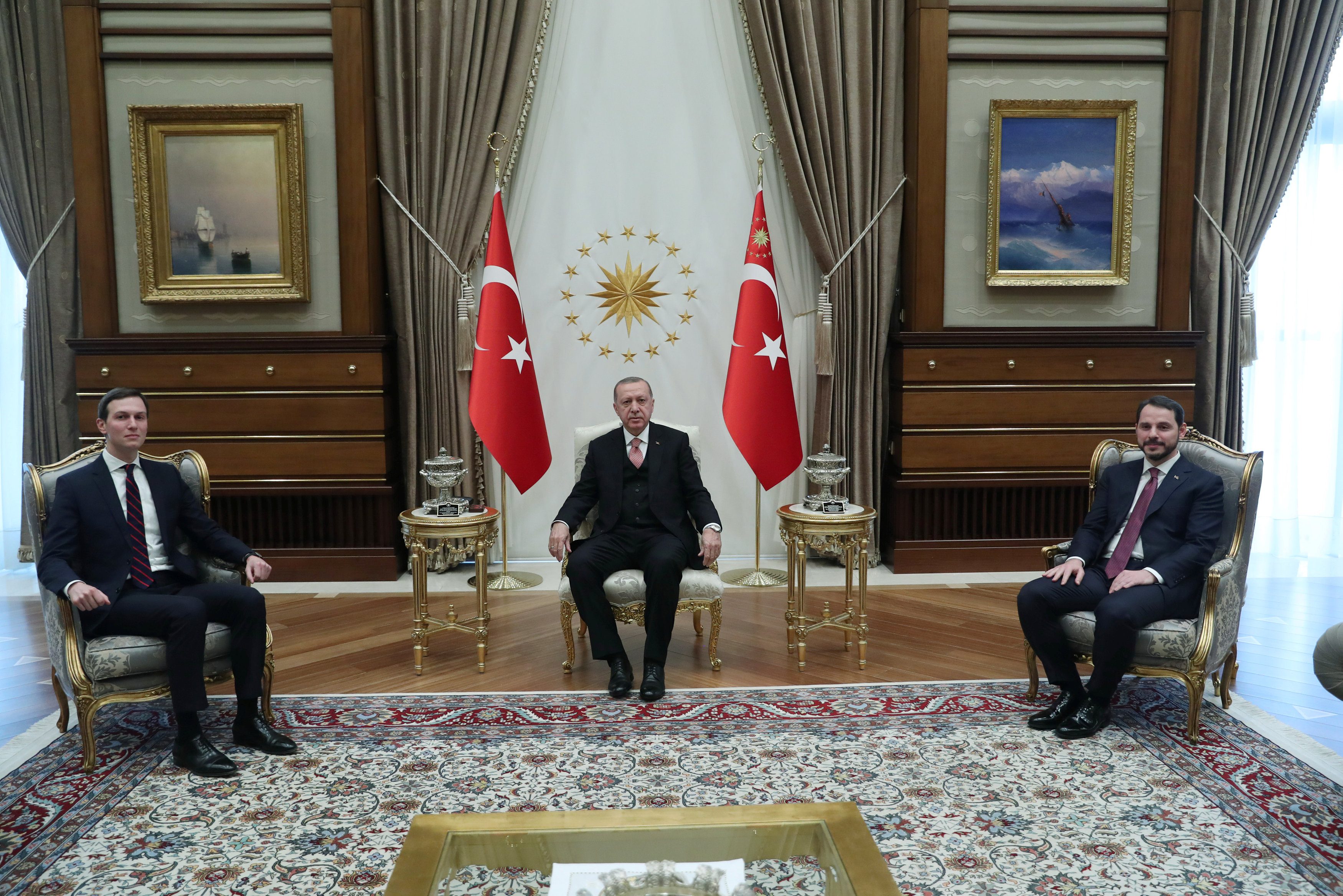 كوشنر يبحث مع أردوغان خطة السلام في الشرق الأوسط