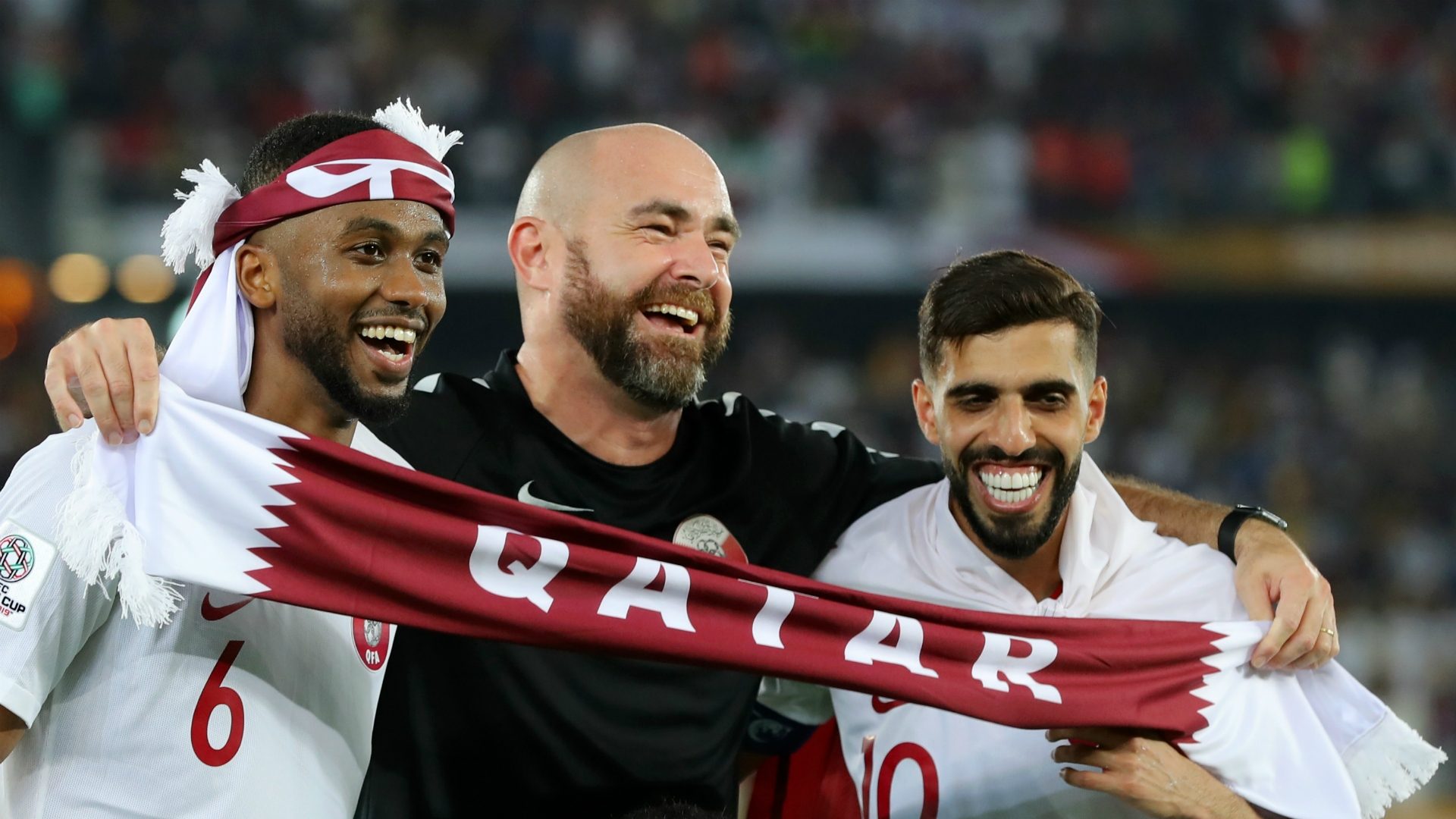 فوز المنتخب القطري