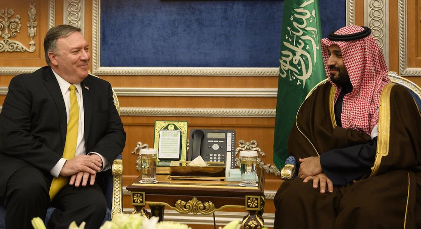 مايك بومبيو محمد بن سلمان قتل جمال خاشقجي