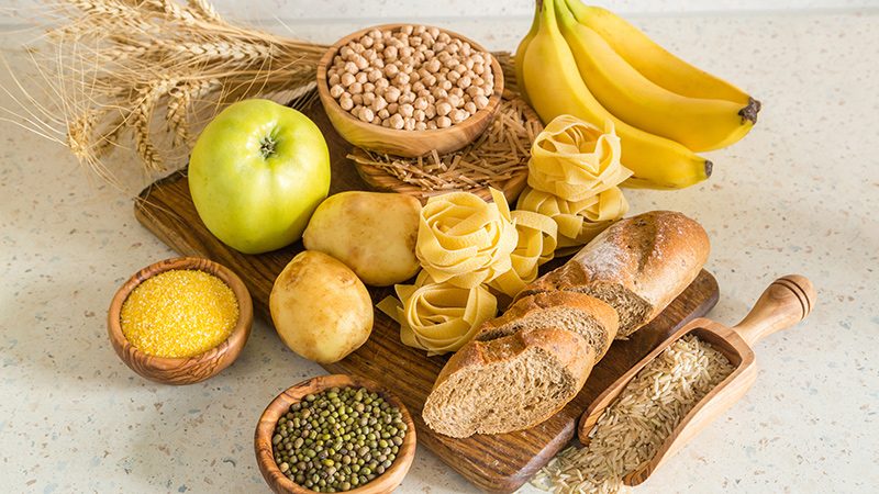 أين توجد الكربوهيدرات
