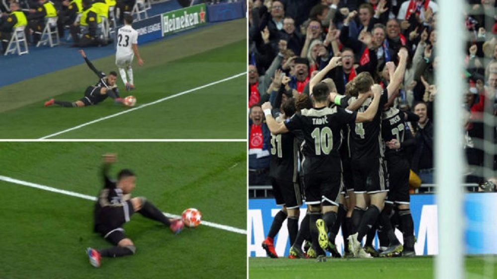 اليويفا يحسم الجدل بشكل رسمي.. هل تعرَّض ريال مدريد للظلم باحتساب هدف أياكس الثالث؟