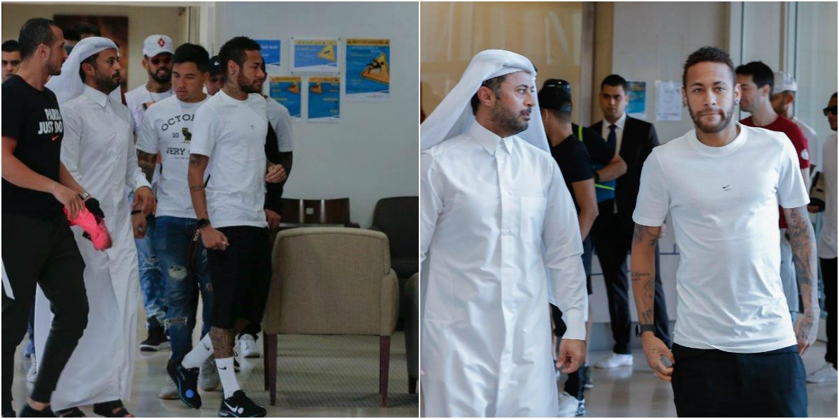 نيمار يبدأ علاجه في قطر داخل أحد أفضل المراكز عالمياً في مجال جراحة العظام والطب الرياضي (صور)