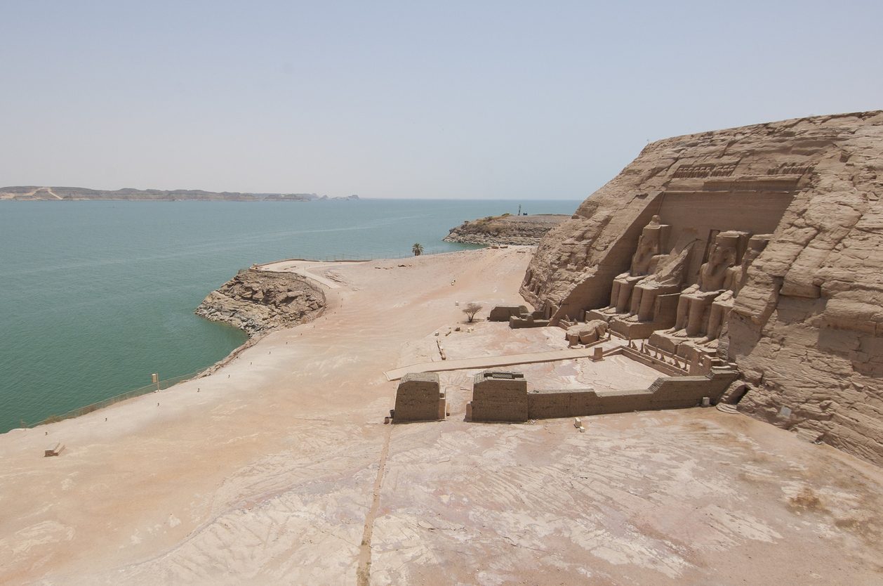 بحيرة ناصر في مصر