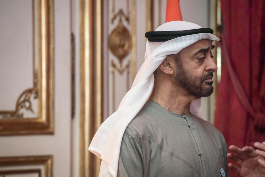 ولي عهد أبو ظبي محمد بن زايد