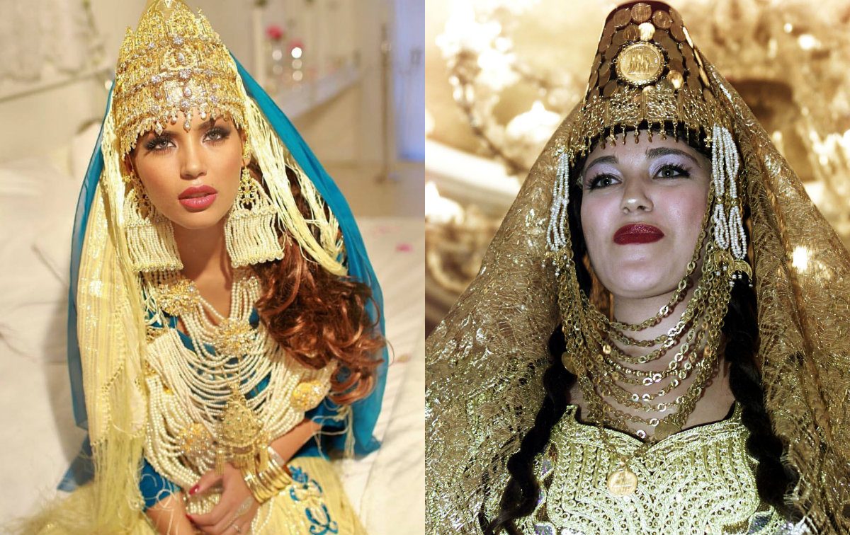 الشدة التلمسانية فستان العروس في الجزائر