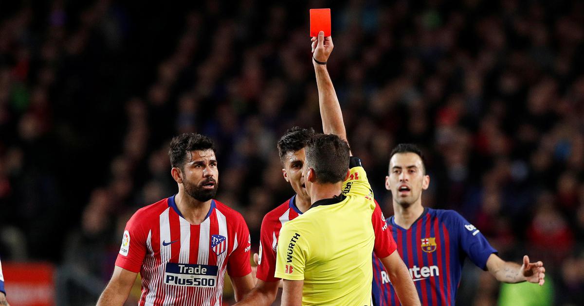 عقوبة قاسية.. لسان مهاجم أتلتيكو مدريد يُبعده حتى نهاية الموسم