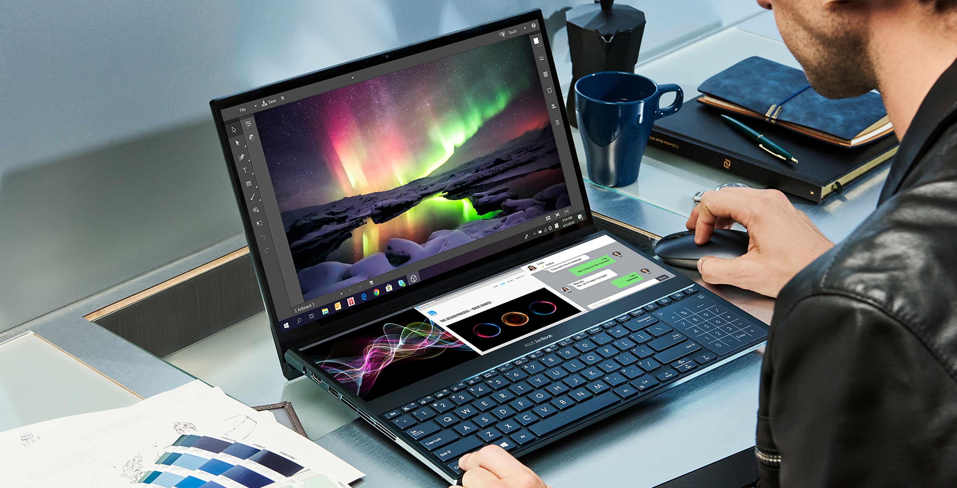 مواصفات asus ZenBook Pro Duo الجديد