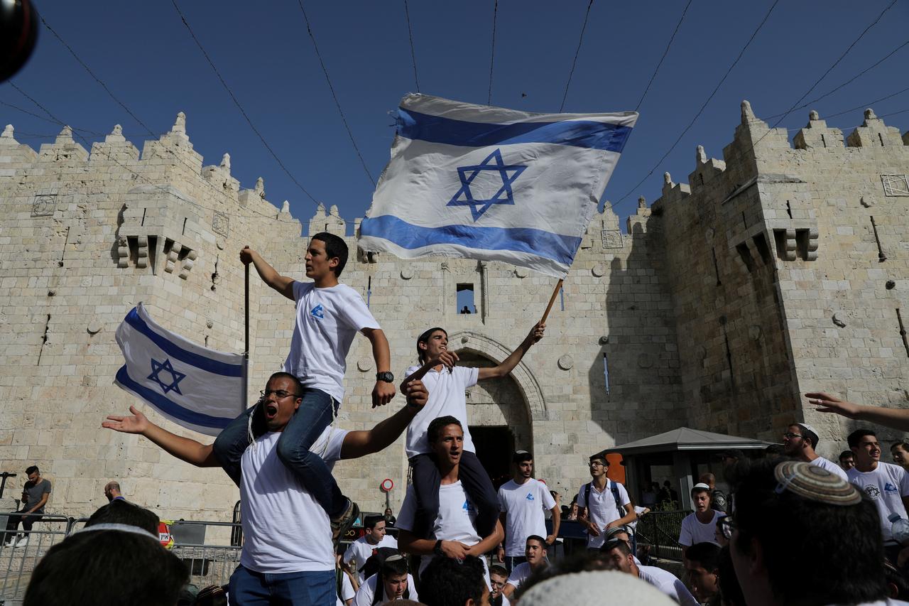 مسيرة الأعلام القدس المسجد الأقصة