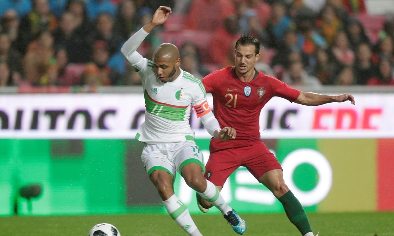 ياسين براهيمي الجزائر المنتخب الجزائري كأس إفريقيا