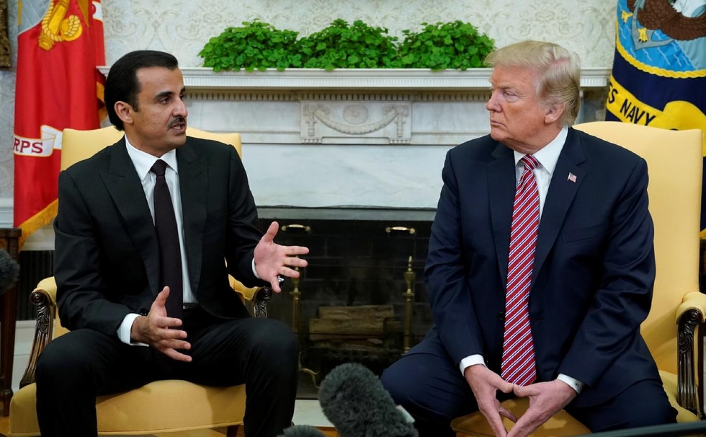 الأزمة الخليجية وإيران تتصدران القمة الأمريكية القطرية.. ترامب يحتاج لدور الدوحة لتهدئة التوترات بالمنطقة
