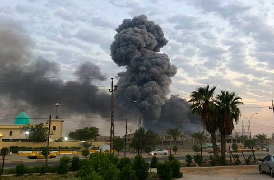 العراق غاز هجوم