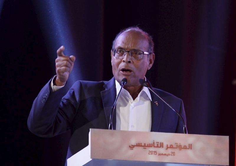 المنصف المرزوقي قيس سعيد تونس راشد الغنوشي