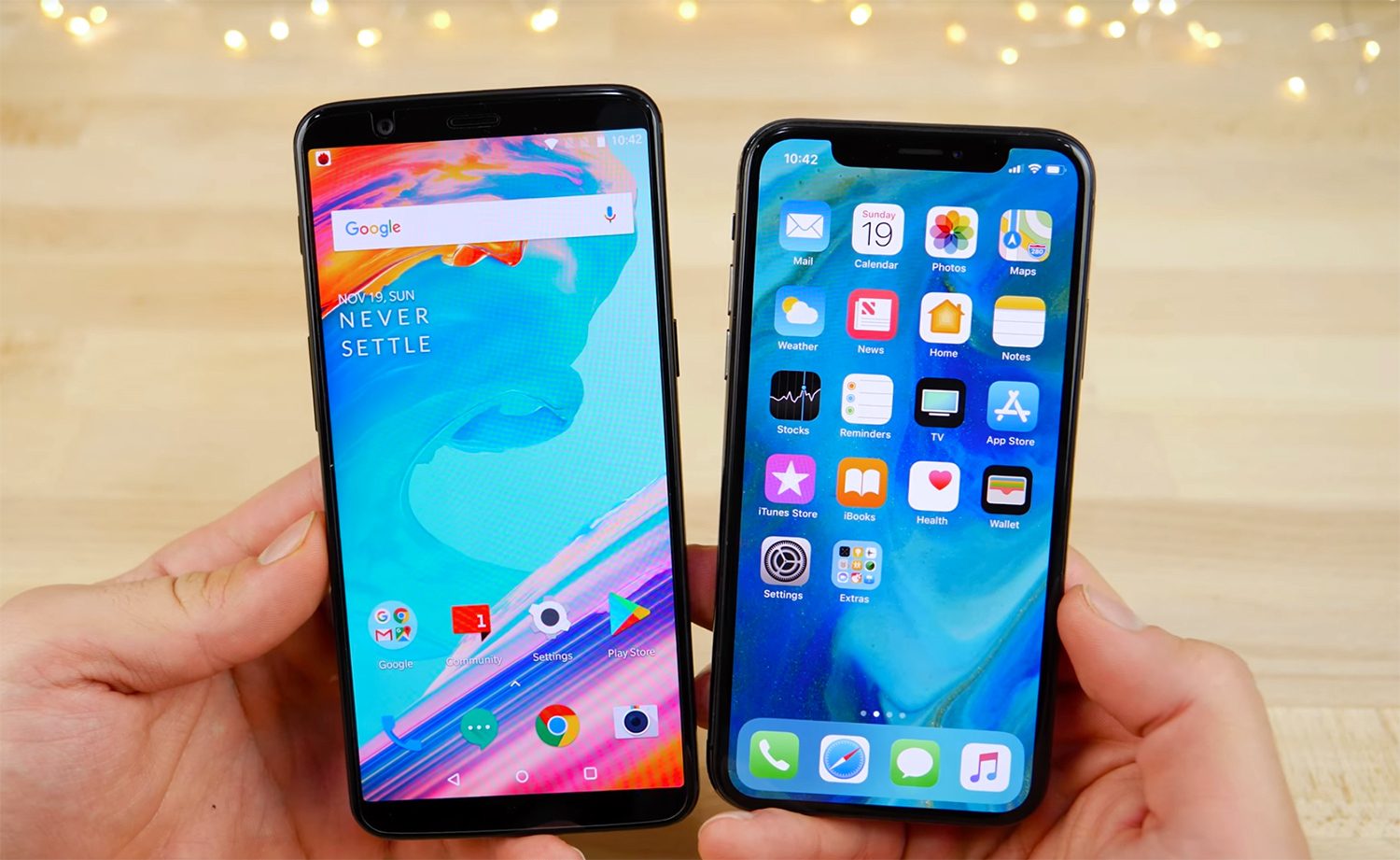 مقارنة بين iOS 13 و Android 10