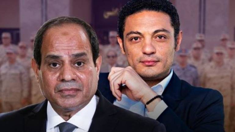 محمد علي وعبدالفتاح السيسي