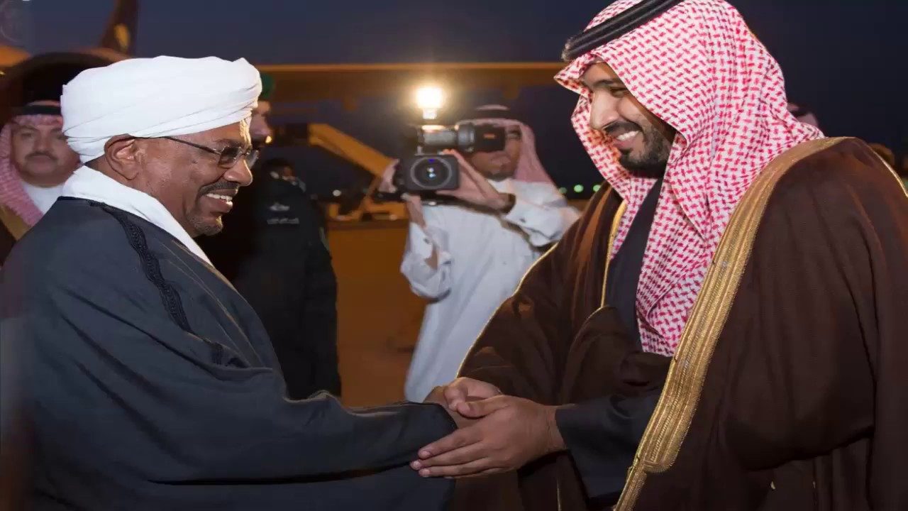 عمر البشير محمد بن سلمان