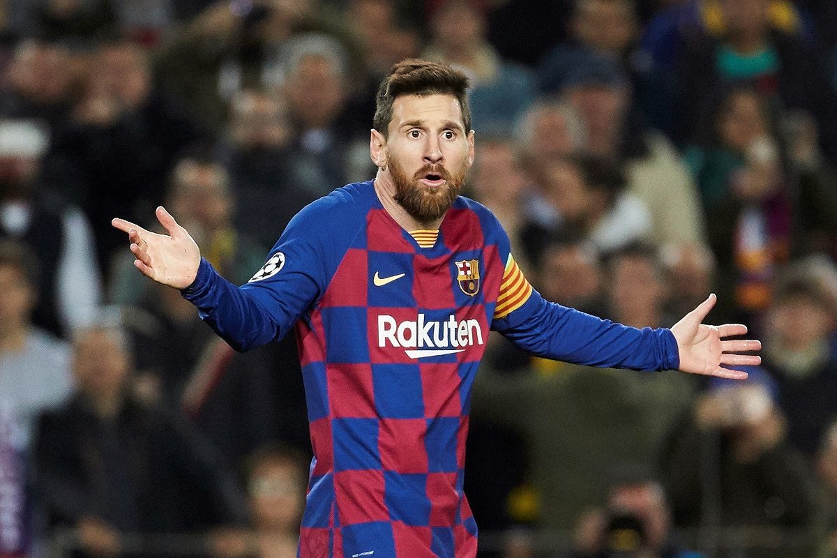 ليونيل ميسي قائد برشلونة (رويترز)