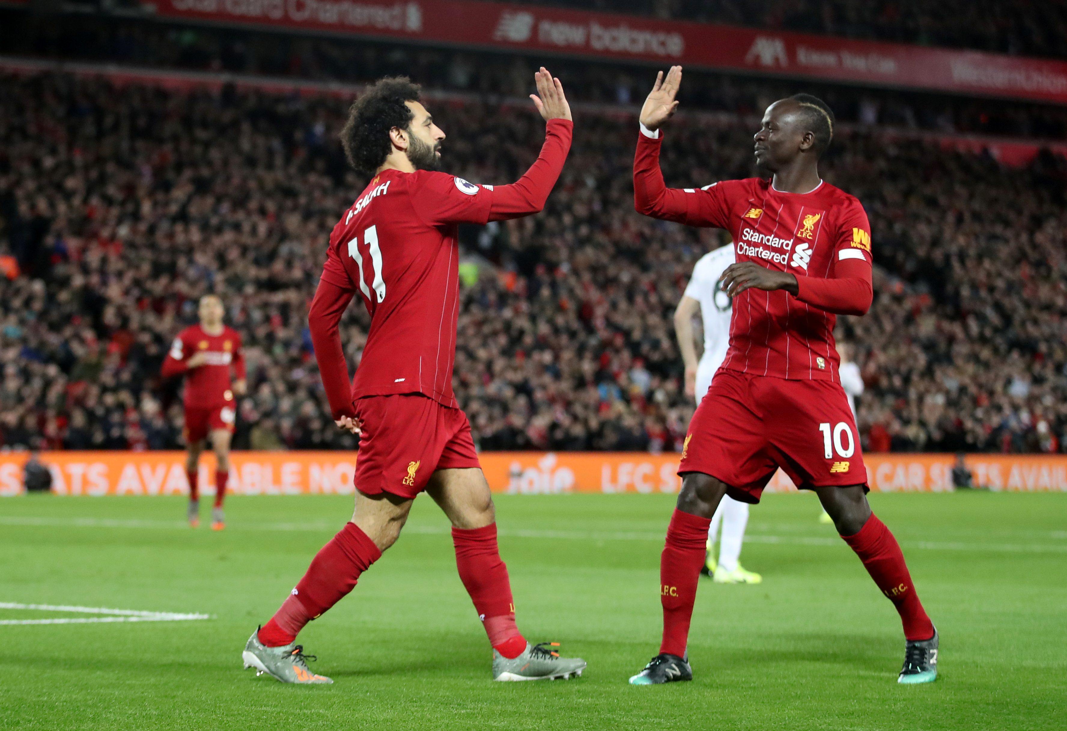 ساديو ماني ومحمد صلاح
