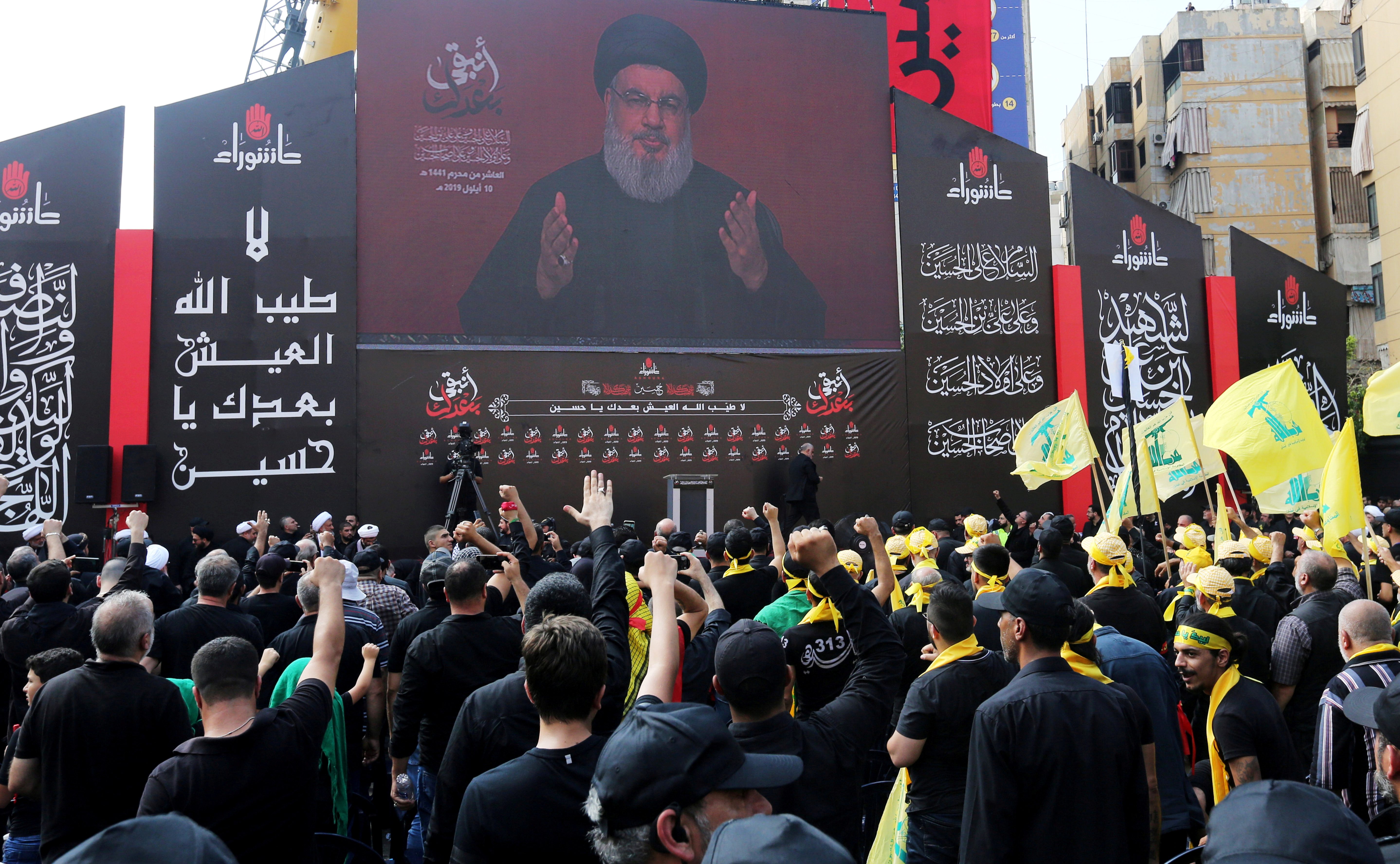 حسن نصرالله يهدد الجيش الأمريكي بسبب سليماني.. قال إن جنود الولايات المتحدة سيدفعون الثمن