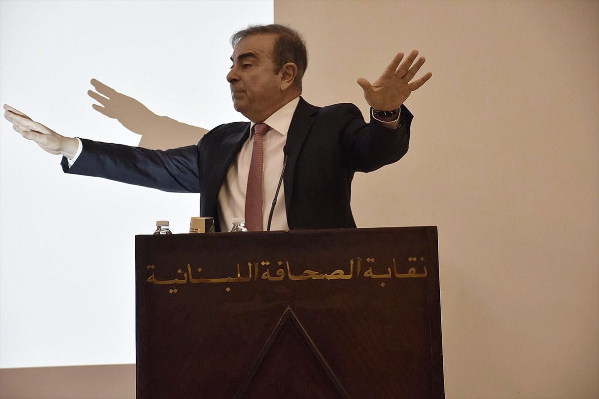 قال «أعتذر للشعب اللبناني».. كارلوس غصن يتحدث عن زيارته لإسرائيل قبيل ساعات من إفادته للقضاء