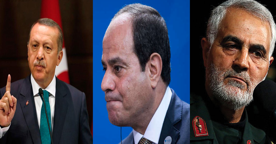 الخناق يضيق على السيسي .. كيف ستتأثر مصر كثيراً بمقتل سليماني ومساعدات تركيا في ليبيا؟
