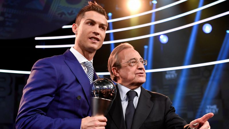 بعد أزمات وخلافات عديدة.. مناسبة خاصة لرونالدو تعيد العلاقات الطيبة مع رئيس ريال مدريد