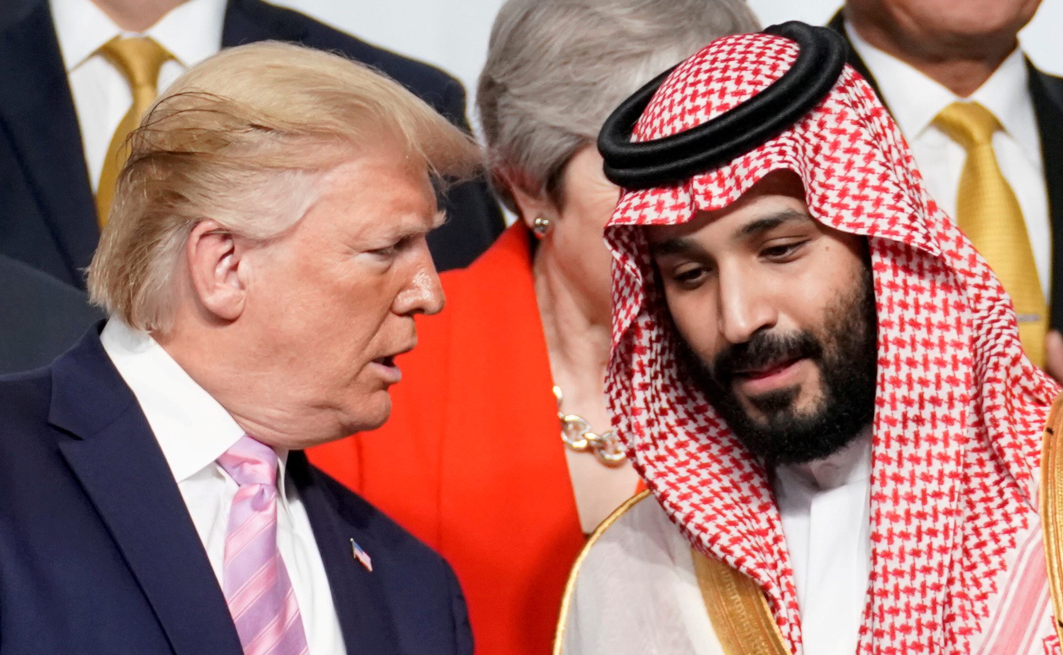 محمد بن سلمان ودونالد ترامب